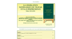 Desktop Screenshot of legislationdutravail.gramaglia.mc
